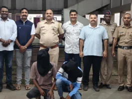 घरफोडी करणाऱ्या दोघांना अटक; १ लाख ४५ हजारांच्या दोन म्हशी हस्तगत.